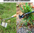 2PCS Garden Weed Pulling Tool Uprooting Weeding Tool 4 Teeth Weed Puller Tool Manganese Steel Garden Weeder Tool for Vegetable Gardening Planting,...