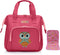 HappyVk- Baby Doll Diaper Bag with Doll Changing Pad- Handbag for girls- Owl Embroidery...