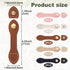 Joez Wonderful 8 Sets Leather Snap Buckles Snap Button Closure, Sew On Leather Purse Closure Fasteners for Purse Wallet Bags Tote Notebook Purse M...