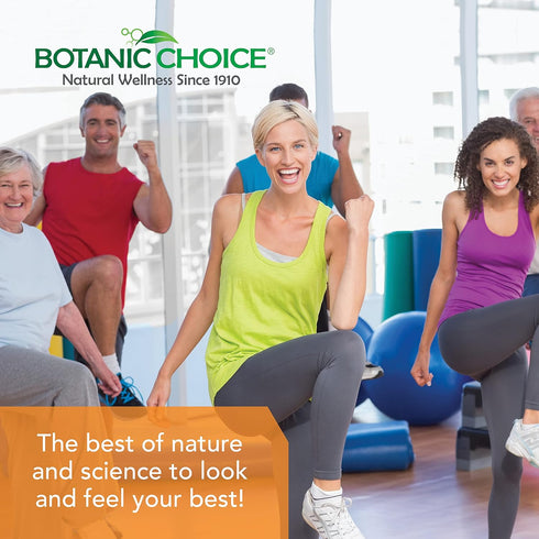 Botanic Choice Premium Turmeric Antioxidant Support - Joint Health Supplement for Adults - 180 Vege Capsules (500 mg each)...