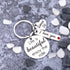Sweet 16 keychain Gifts for Girls Daughter Son from Dad Mum Life is Beautiful Enjoy the Ride 16th Birthday Gift for Teens Boys Jesus Baptism Keyri...