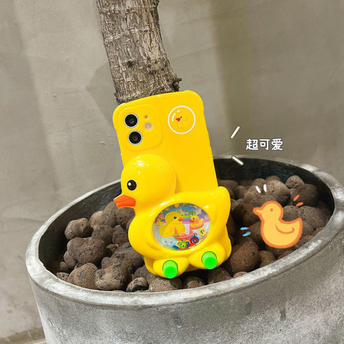 LMA Funny Phone Case Phone 13 Pro with 3D Duck Games Novelty Phone Case Cute Games Play Case Soft Silicone for Teen (Compatible with iPhone Case 1...