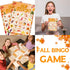 Joy Bang Fall Bingo Games for Kids Adults, Autumn Thanksgiving Bingo Cards for 24 Players, Fall Party Supplies Favors for Family School Classroom ...