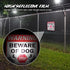 Beware of Dog Signs 2 Pcs 12 x 8 Inches Fence and Yard Warning Signs No Trespassing Beware of Dog Sign for Home Farm Garden Yard Garage, SPTE(Tinp...