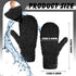 4 Pair Microfiber Dusting Mittens Reusable Women Cleaning Mittens with Thumb for Kitchen (Black, Dark Blue, Khaki, Gray)...