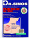 All-Natural Herbal Blend Pain Relief Gel Patch Deep Penetrating Water Resistant (5 Patches)...
