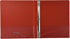 Universal UNV30403 0.5 in. Capacity 11 in. x 8.5 in. 3 Rings Economy Non-View Round Ring Binder - Red...
