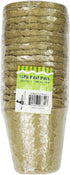 Set of 16 Biodegradable Eco Friendly Peat Pots! 3.125" Diameter x 3" - Recycled Non Bleached Peat Pots Perfect for Seed Germination! No Transplant...