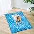 Dog Cooling Mat Water Injection Pet Cooling Pads Dogs & Cats Pet Cooling Blanket for Outdoor Car Seats Beds (Small(18IN* 20IN), Ocean Blue)...