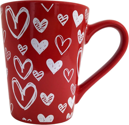 KINREX Best Mom Ever Mug – Valentines Day Gifts Mothers Day Gifts Coffee Cup for Women, Mother, Grandmother, Parent, Gift for Christmas, Birthday,...