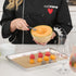 CatCora Melon Baller, Professional 18/8 Stainless Steel Dual Blades 22/30-MillimeterFor Melon Balls and Garnishes, Ergonomic Soft-Grip Handle...