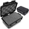 CASEMATIX 8" Waterproof Small Hard Case with Customizable Foam for Portable Electronics, Tools and Accessories - Hard Shell Small Plastic Case wit...