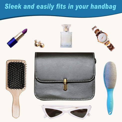 ezclean 2 Pack Lint Brush for Clothes, Couch, Furniture Reusable & Double Sided Pet Hair Remover Brush, Cleaner for Dog Cat Hair, Magic Velvet Lin...