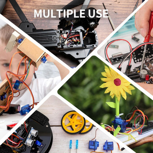 JST Servo Connector Kit, 40 Sets of Male and Female Plug Crimp Cable Assemblies, Compatible with JST SYP Futaba, Suitable for DIY Remote Control C...