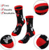 SATINIOR 6 Pairs Do Not Disturb Socks Cotton Funny Gaming Socks for Men Women Christmas Games Lover Gifts, Multicoloured...