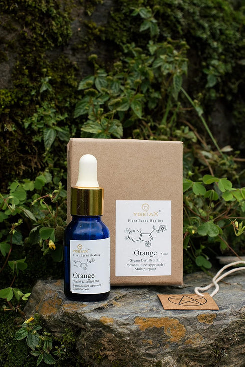 Edible essential oils Orange, Food grade orange essential oil-15mL ygeiax...