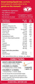 Gentle Iron and Nutrient Liquid - Reduce Tiredness and Fatigue | Maintain Health and Vitality | Natural Iron Source...