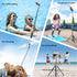 ATUMTEK 51" Selfie Stick Tripod, All in One Extendable Phone Tripod Stand with Bluetooth Remote 360° Rotation for iPhone and Android Phone Selfies...