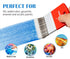 Falling in Art Flat Paddle Paint Brush, Scale Brush for Oil and Acrylic Paints,4 Inch...