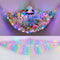 Stuffed Animals Net or Hammock Kids Toy Storage Organizer with LED Light Hanging Corner Stuffed Animals Holder Kids Girls Room Decor (Pack of 1)...