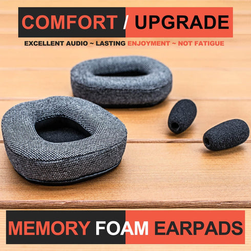 B450-XT B550-XT Kit Replacement Ear Pads Cushions - Compatible with B450 XT / B550 XT Headset I B450-XT/B550-XT Replacement Cushion Kit (Comfortab...