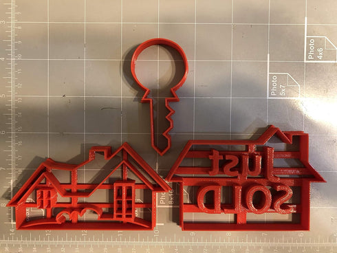 Real estate Cookie Cutters (Set of 3)...