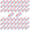 50Pcs Butt Terminals 1 to 1 Inline Electrical Lever Wire Connectors kit Compact Splicing Connector Assortment Lever Nuts Assortment Transparent Co...