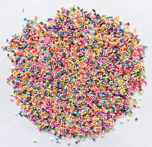 EHOPE 50G Fake Sprinkles Polymer Sprinkles Resin Sprinkles Clay Sprinkles for Resin Nail Art Slices Fake Candy Sprinkles for Nail Art DIY Crafts C...