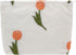PAZIMIIK Makeup Bags for Purse Zipper Cosmetic Pouch Large Travel Canvas Make Up Organizer Tool Pouch for Women and Girls,Tulip White...