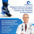 Compressa Compression Socks for Women & Men - Ankle Compression Sleeve with Premium Non-Slip Support Joint Pain, Muscle Recovery, Arthritis Relief...