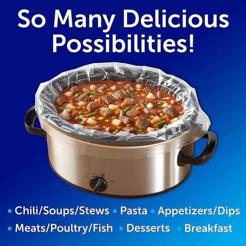Reynolds Slow Cooker Liners, Regular Size, 4 CT, (Pack of 3)...