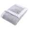 Trend Lab Framed Receiving Blanket, Gray and White Circles...