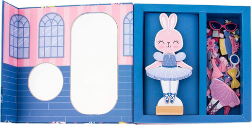 Stephen Joseph, Magnetic Dress Up Doll Bunny and Mouse...
