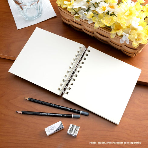 Bee Paper - 6"x 6" Super Deluxe Mixed Media Sketching Pad, 60 Sheets...