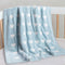 Kid Nation Super Soft Baby Blanket with Heart Blue 30 x 40 inch...