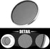 X AUTOHAUX 2pcs 3 Inch Car Metal Audio Speaker Grill Cover Mesh Woofer Horn Guard Decorative Circle Grille Protector Silver Tone...