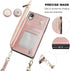 Bocasal Crossbody Wallet Case for iPhone Xr with Card Holder,Zipper Card Slot Protector Shockproof Purse Cover with Removable Cross Body Strap 6.1...