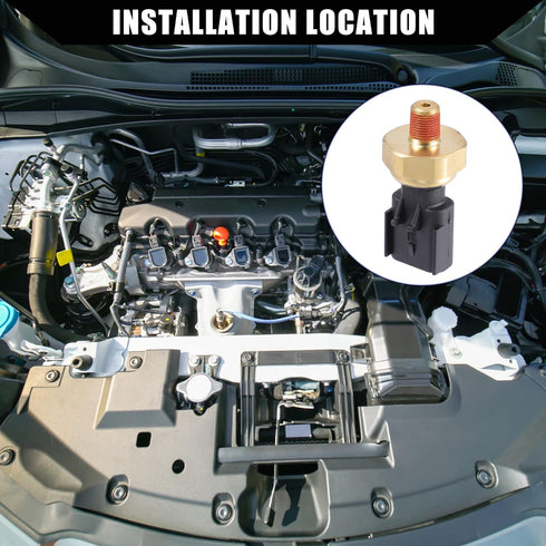 5149062AA / Front/Engine Oil Pressure Sensor for Chrysler Town & Country 2011-2016 / Oil Pressure Sensor Sender Switch/Plastic / 1 Pcs/Black...