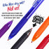 Funny Pens for Adults with Erasable Gel Ink Refills Included, 8 Pack Funny Pens for Coworkers with Ink Refills, Funny Nurse Pens, Funny Work Pens,...