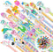 AUAUY Pencils #2 HB, Number 2 Pencils with Eraser, 36PCS Wood-Cased Pencils with 36PCS Cuten Pencil Top Erasers Cute Pencils Graphite Pencils Sket...