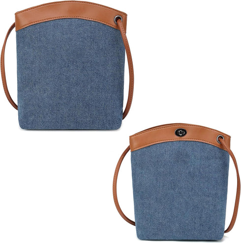 Crossbody Purses for Women Trendy Denim Small Cross Body Bag for Cell Phone Wallet...