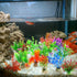 10 Pack Artificial Aquarium Plants, Small Size 4 to 4.5 inch Approximate Height Fish Tank Decorations Home Décor Plastic...