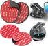 3M VHB Adhesive Dashboard Mounting Disk Set for Suction Cup Car Mounts - 3.74 inch (95mm) Wide, Ensures Secure Hold for Phone Holders, GPS, Dash C...