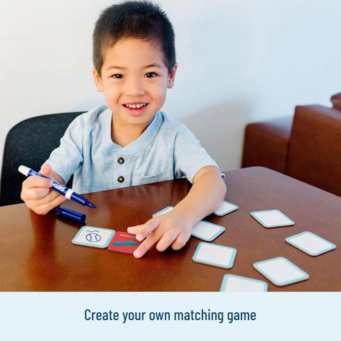 Wildkin Memory Matching Game Cards for Boys & Girls, 36 Pairs Memory Learning Cards Activities for Toddlers and Preschool, Educational Cards to Bo...