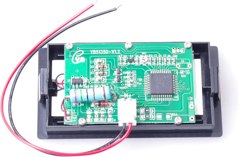 SMAKN 2-wires Semi-closed DC 40-100V LCD Digital Voltmeter / Digital DC Voltmeter...