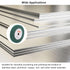 uxcell 150mm x 25mm 240 Grit Non-Woven Polishing Burnishing Wheel Nylon Wire Drawing Abrasive Flap Wheel for Stainless Steel Copper Green...
