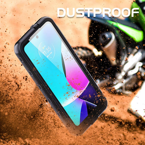 for Motorola Moto G Play 2023 Phone Case with Built-in Screen Protector, Waterproof Case Rugged Full Body Underwater Dustproof Shockproof Drop Pro...
