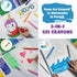 DOODLE HOG Washable Crayons 12 Colors, Kids and Toddler Crayons, Watercolor, Non Toxic, 3 in 1, for Kids Ages 4-8...