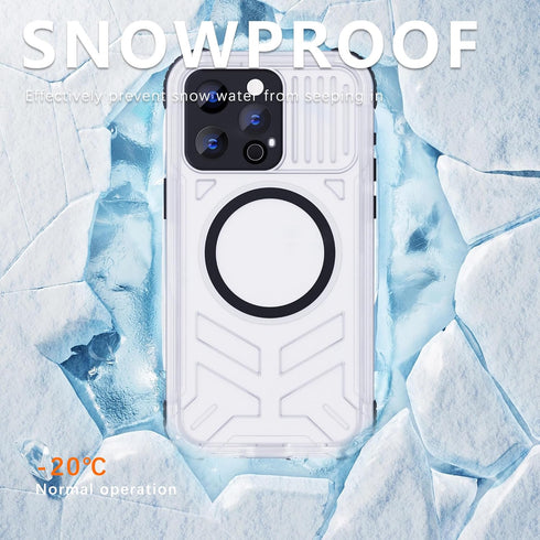 IP68 Waterproof Case for iPhone 15 Promax, 100% Passed The Waterproof Quality Test,360° Full-Enclosure Design,Compatible with MagSafe,Underwater C...