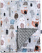 Baby Blanket for Boys Girls Super Soft Blanket,Fluffy Warm Lightweight Baby Receiving Blankets,Double Layer with Dotted Backing for Toddler Nurser...